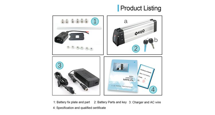 52v Lithium Ion Battery