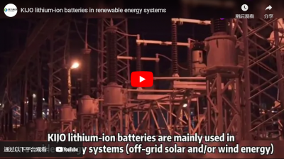 Kijo Lithium-ion Batteries In Renewable Energy Systems