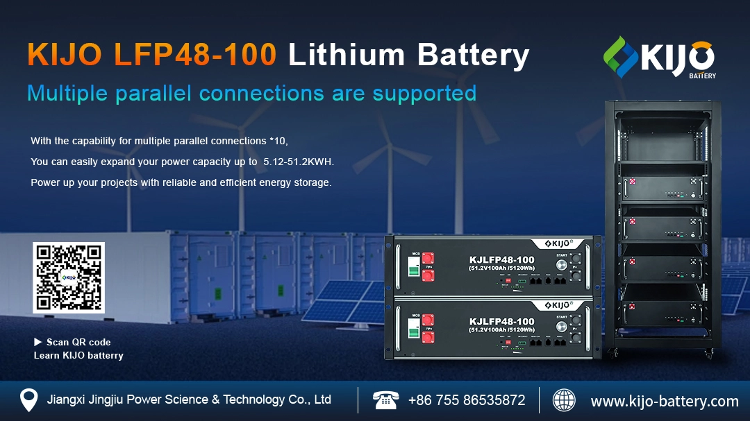 Power Up Your Projects with KIJO LFP48-100 Lithium Battery